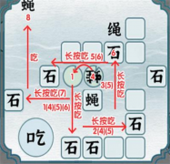 一字一句吃掉所有苍蝇怎么过 关卡通关功